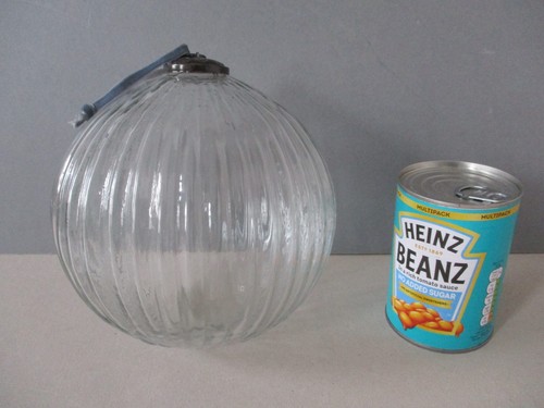 Large glass bauble clear - glass,