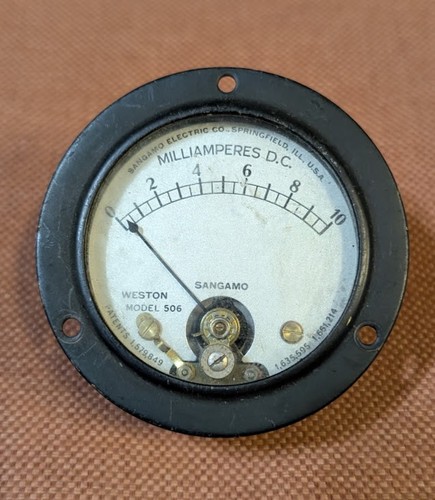 Vintage weston model 506 10 - vintage,