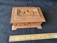 vintage, hand-carved wooden