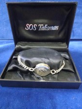 SOS TALISMAN 925 SOILD SILVER 16.5g BRACELET  L 21cm IN ORIGINAL BOX 