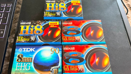Sealed hi8 video8 - hi8,