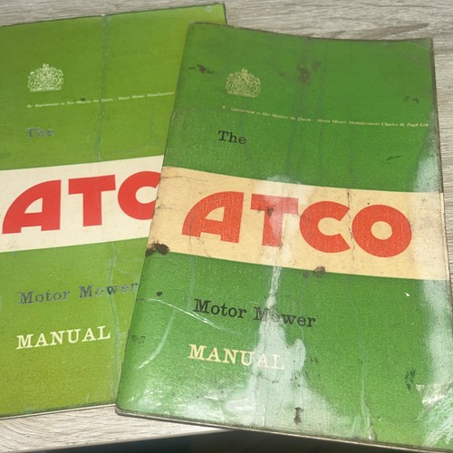 Atco the motor mower - the, manuals