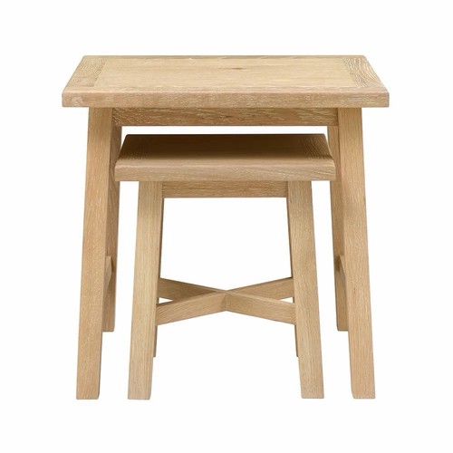Inglesham whitewash oak nest - whitewash,