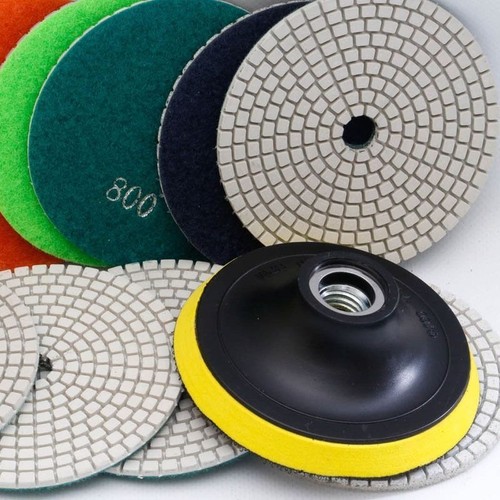 Diamond polishing pad 30 1 - 5", 30+1