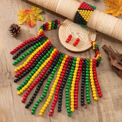 Womens wooden beads jewellery - womens,