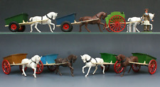 Britains Farm Carts w/ Plastic Horses - Multi-Buy 8 Different from £14.99 each!