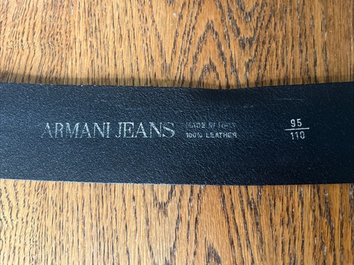 Armani jeans leather - jeans, belt