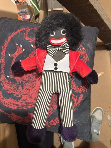 Black african american clown - black,