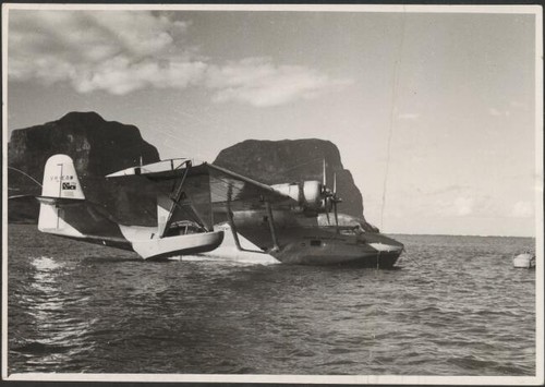 Qantas catalina flying boat - catalina,