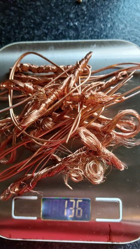 Copper wire stripped fine - stripped,