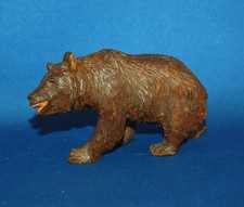A 19th century Black Forest prowling bear figure,  well carved, antique
