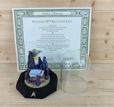 Franklin Mint Star Trek Galileo II Shuttlecraft (Limited Edition) Glass Dome
