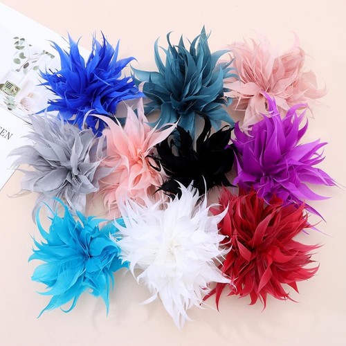 Diy feather flower - diy,