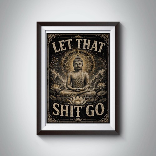 Let that buddha wall - go,