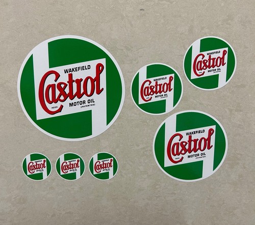 Castrol wakefield stickers gtx - stickers,