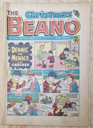 Beano comic christmas 2162 - comic,