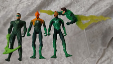 Dc Superheroes Green Lantern Figures X 4,  4inch