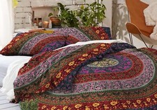 Indian Mandala Quilt Duvet