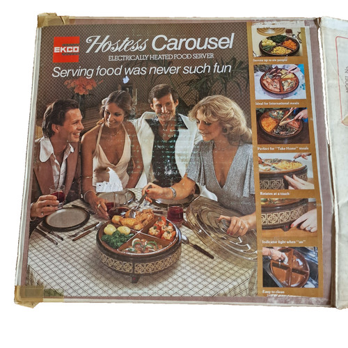 Ekco hostess carousel heated - hostess,