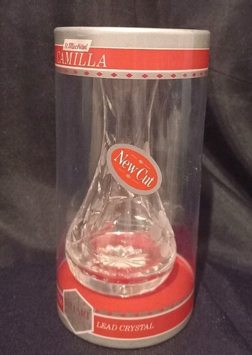 Vtg stuart crystal camilla - crystal, bud