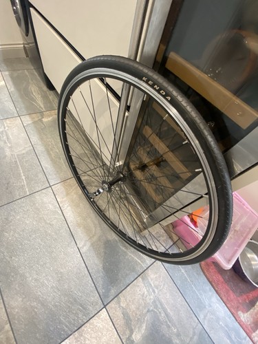 700c front road bike wheel - front,