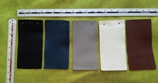 5 x Assorted Real Leather