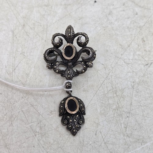 Vintage art deco marcasite - art,