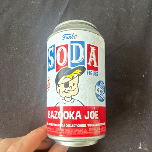 Funko soda bazooka joe vinyl - bazooka,