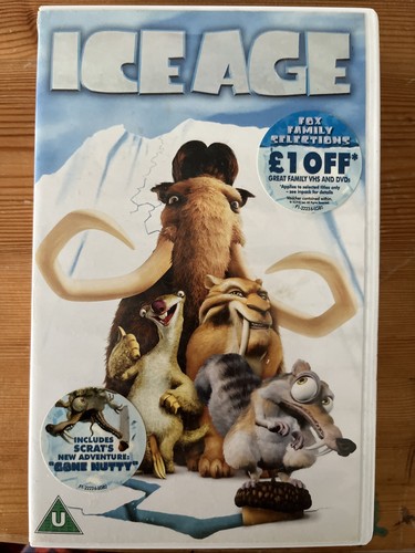 Ice age vhs video - age,