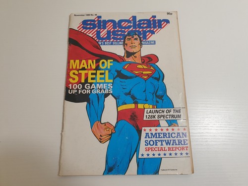 Sinclair user magazine issue - sinclair,