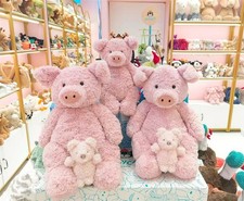 Jellycat Barnabus Pig New Plush Toy With Tags 26 & 42cm Cute Pig Dolls Hot Gifts