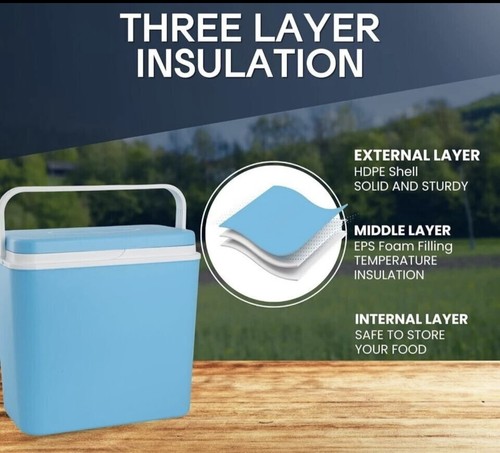 Large 24l cool box insulated - box,