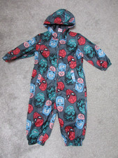 TU boys 1.5-2 years 18-24 months Avengers Spiderman puddlesuit - Very good con