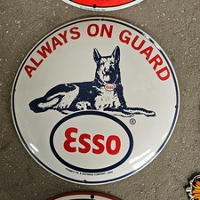 VINTAGE ESSO ON GUARD 1962 OLD