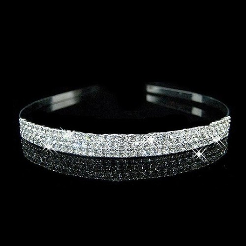 Tiara diadem 3reihen headband - 3reihen,