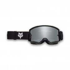FOX Racing MX Goggles - MAIN V3 CORE - Black (w/Silver Iridium Lens)