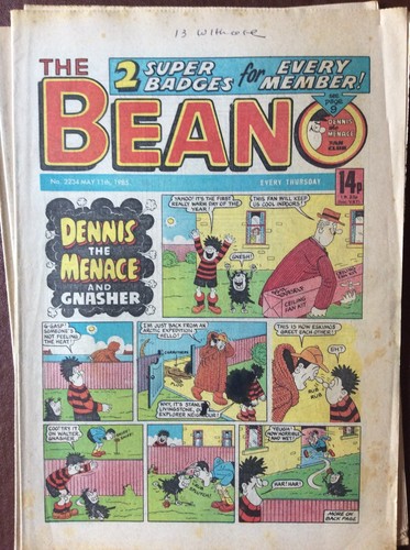 Box the beano comic - l, 2234
