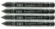 Progresso Jumbo Woodless Graphite Sticks - HB, 2B, 4B or 6B pencils available