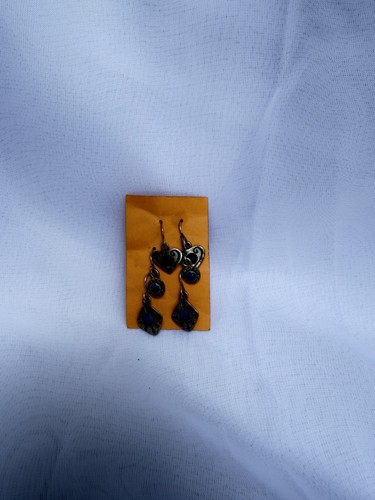 Vintage heart set earrings - set, of