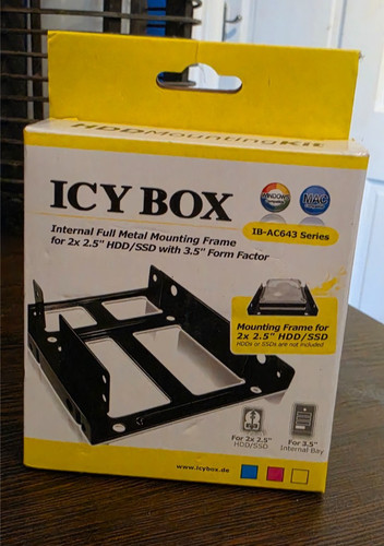 Icy box ac643 dual to - dual,