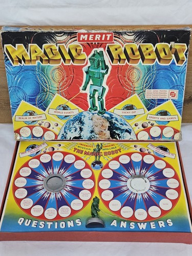 Vintage magic robot board - robot,