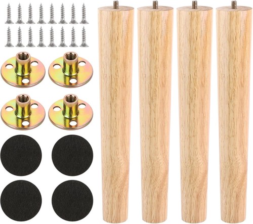 30cm wooden furniture legs set - 30cm,