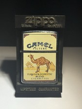 Vintage Camel Filters Chrome Zippo Lighter 1996