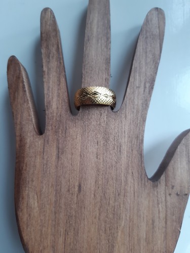 Ladies dress ring gold - ladies, plated