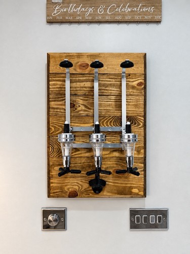 Handmade wooden home bar - handmade,