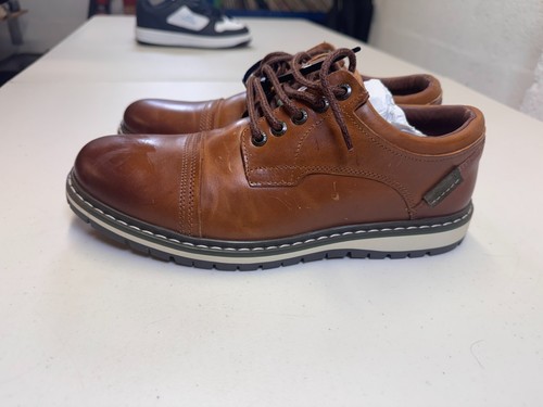 Firetrap brown leather shoes - leather,