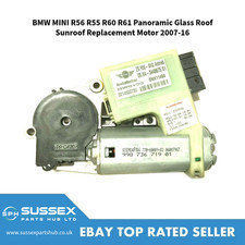 BMW MINI R56 R55 R60 R61 Panoramic Glass Roof Sunroof Replacement Motor 2007-16