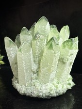 Large 345g/75mm Green Crystal