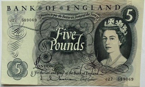 Bank england 5 note - bank,