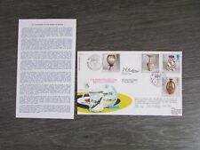 J L Lothian Franklin Mint Original Hand Signed Flown in Spitfire First Day Cover